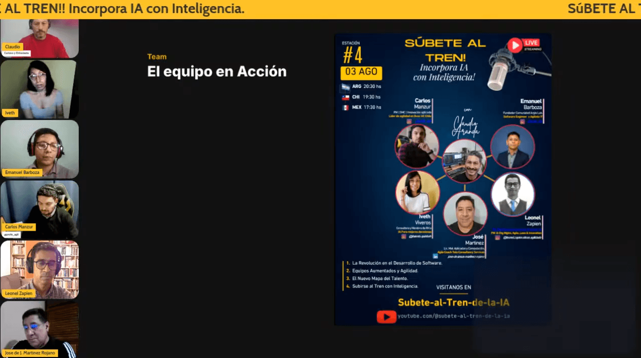 Súbete al Tren – Cuarta Estación